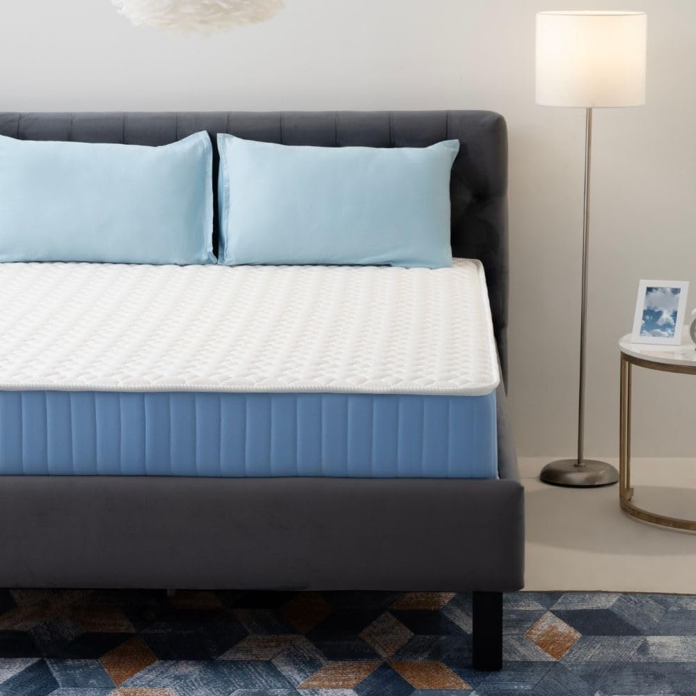 Wakefit XpertGRID King Size Double Bed Mattress | 3300+ Air Channels | Cooling Mattress | 10 Years Warranty (78x72x8 Inches, White) photo review