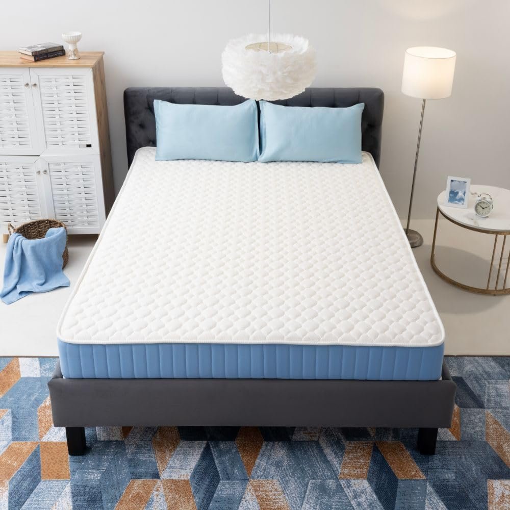 Wakefit XpertGRID King Size Double Bed Mattress | 3300+ Air Channels | Cooling Mattress | 10 Years Warranty (78x72x8 Inches, White) photo review