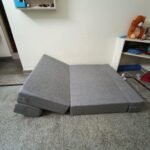 uberlyfe 3 Seater Sofa Cum Bed | Jute Fabric Washable Cover | 6' X 6' Feet photo review